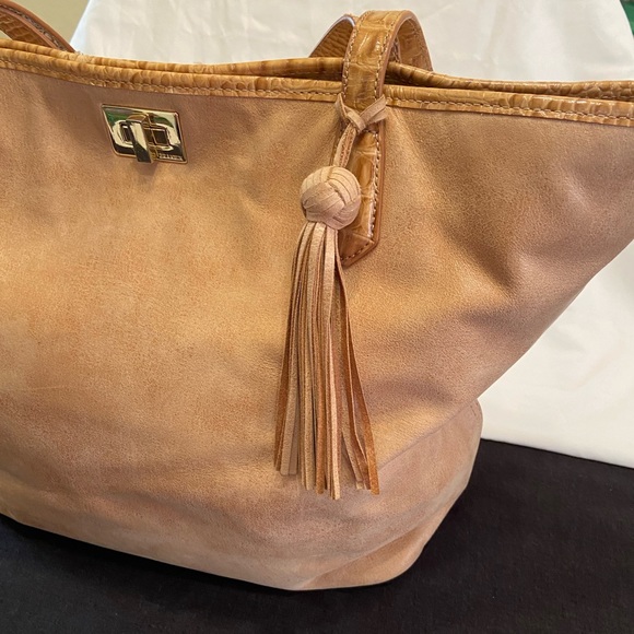 ⚡️FLASH Sale⏱️ Brahmin Annika Ran Safi Genuine Leather Tote w/ Matching Wallet - Picture 7 of 14